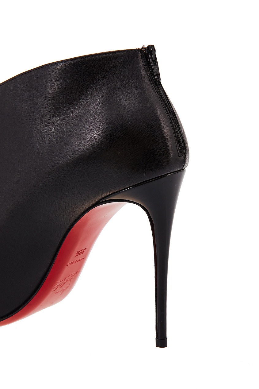 фото Черные ботильоны Preduboot 100 Christian louboutin