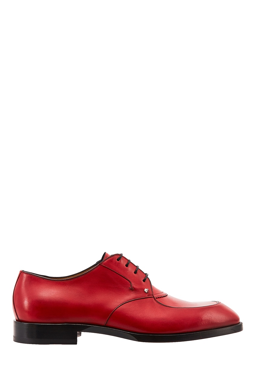 фото Красные туфли Thomas III Calf Patine Christian louboutin