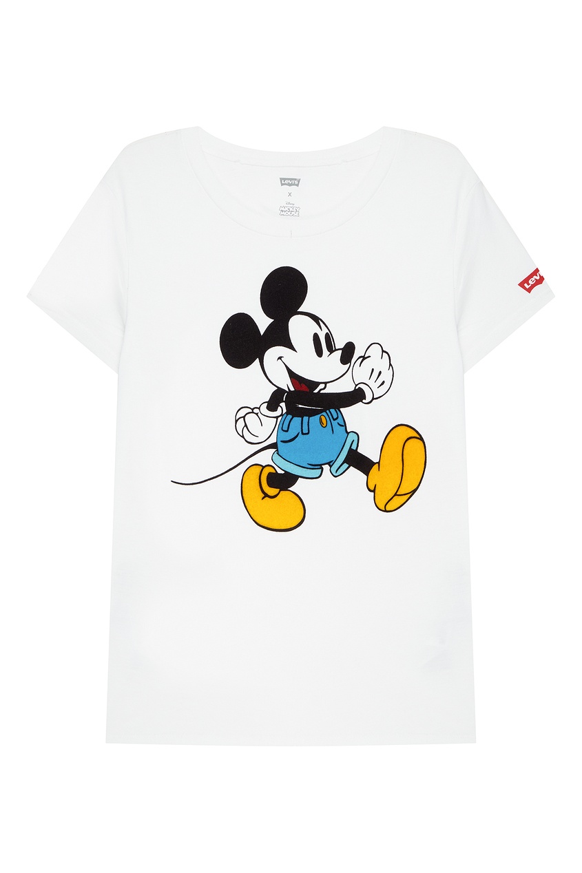 фото Футболка белая levi's® х disney © mickey mouse levi’s®