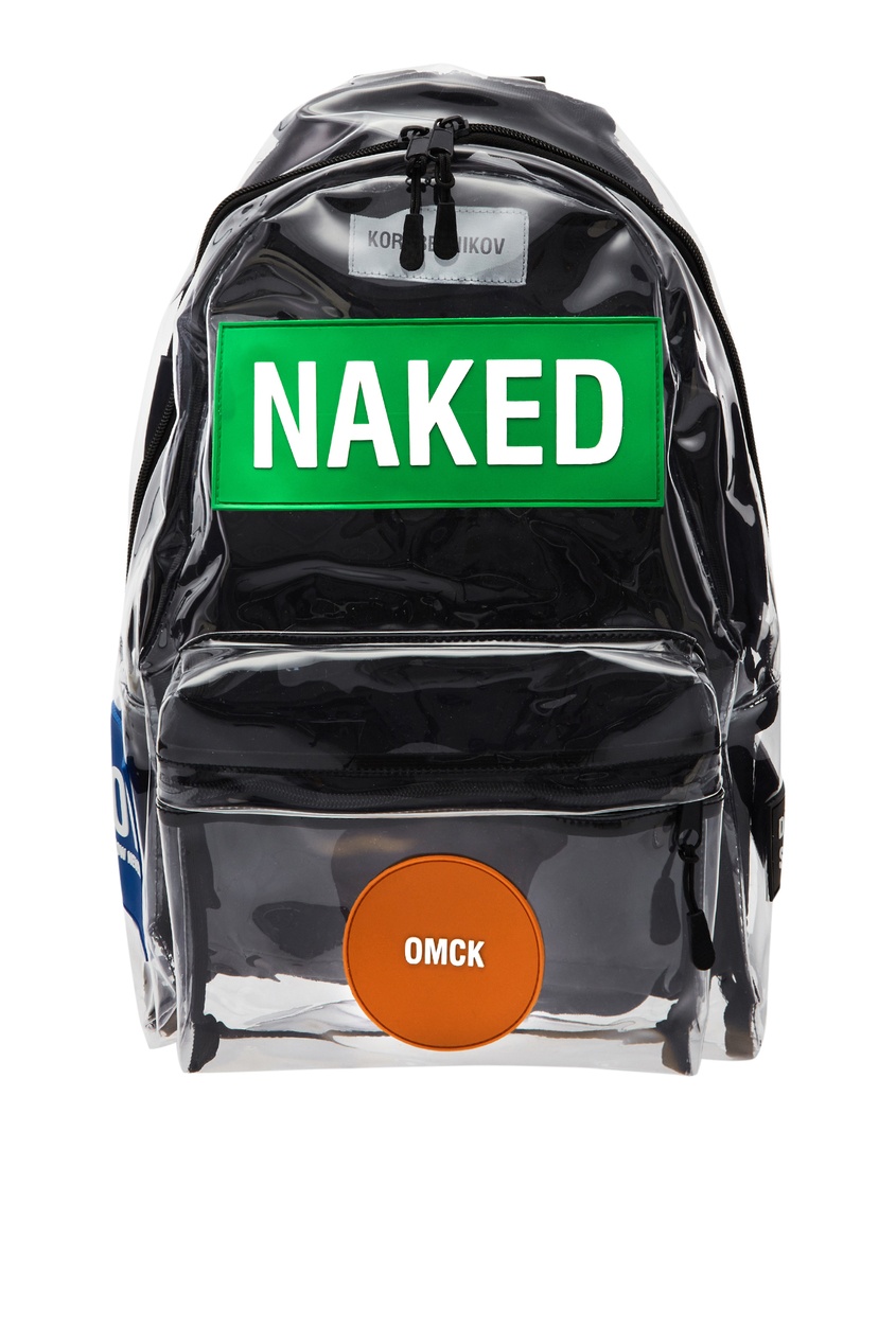 

Рюкзак NAKED с разноцветными нашивками, Multicolor