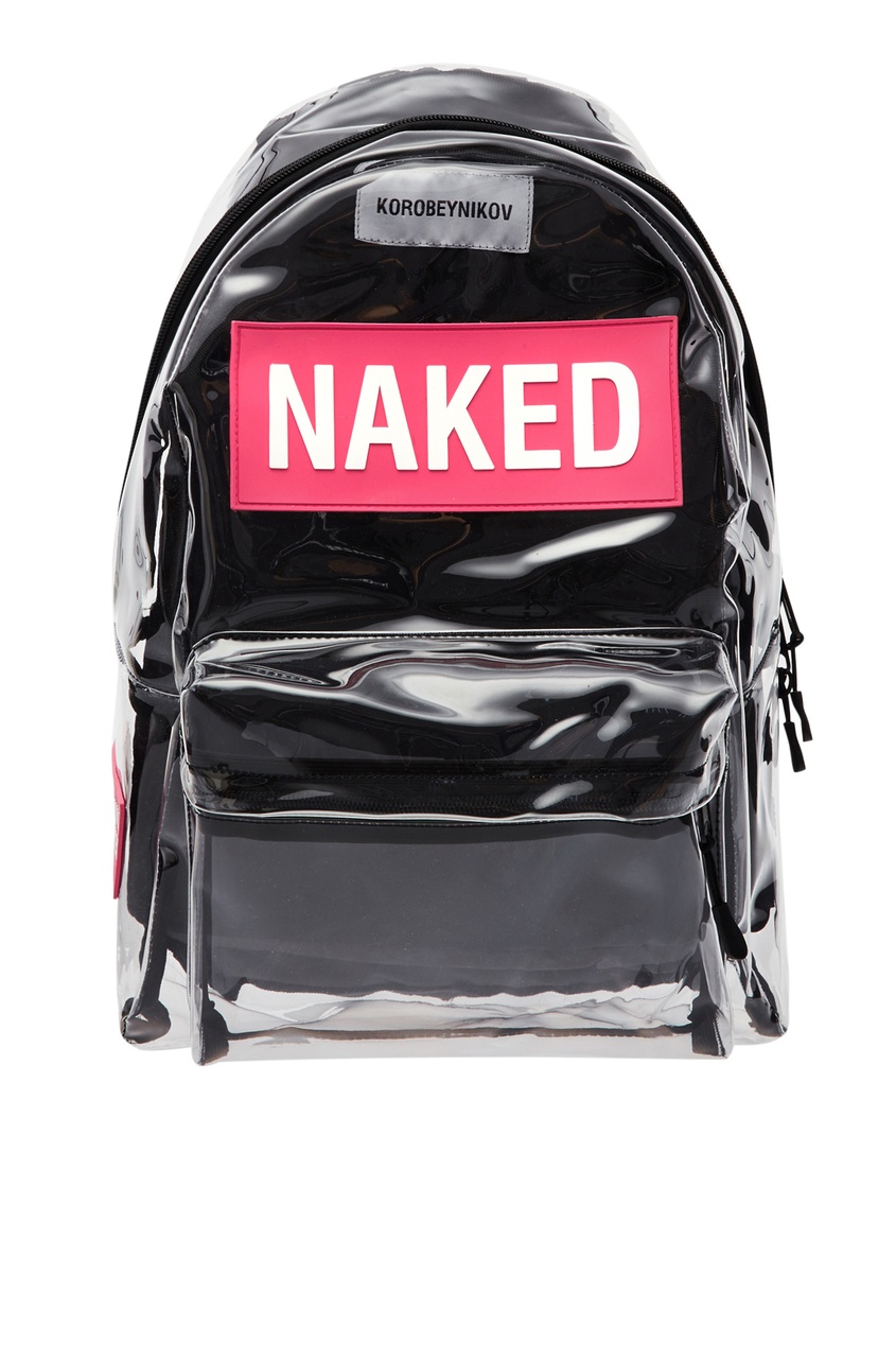 

Рюкзак NAKED с розовыми нашивками, Multicolor