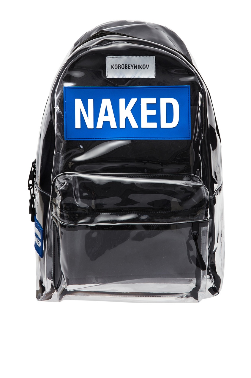 

Рюкзак NAKED с синими нашивками, Multicolor