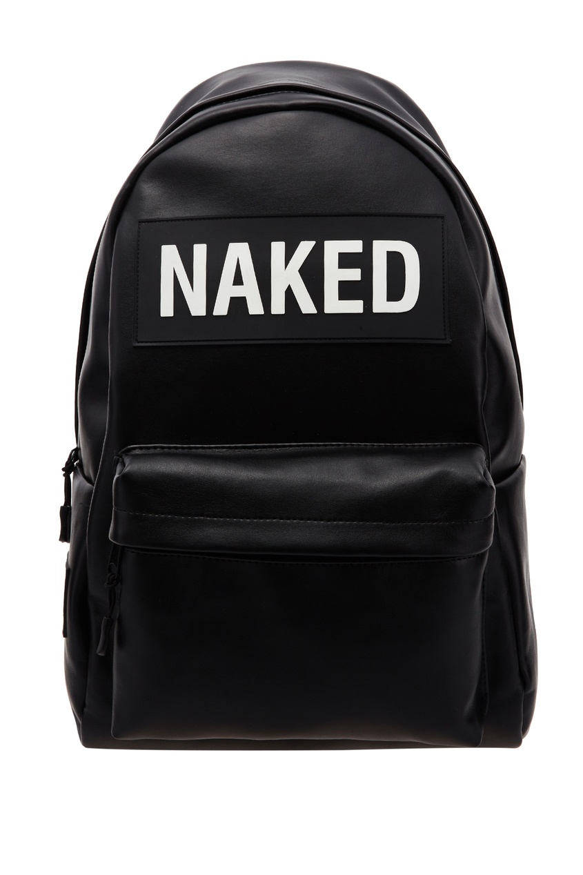 

Черный рюкзак NAKED с нашивками, Multicolor