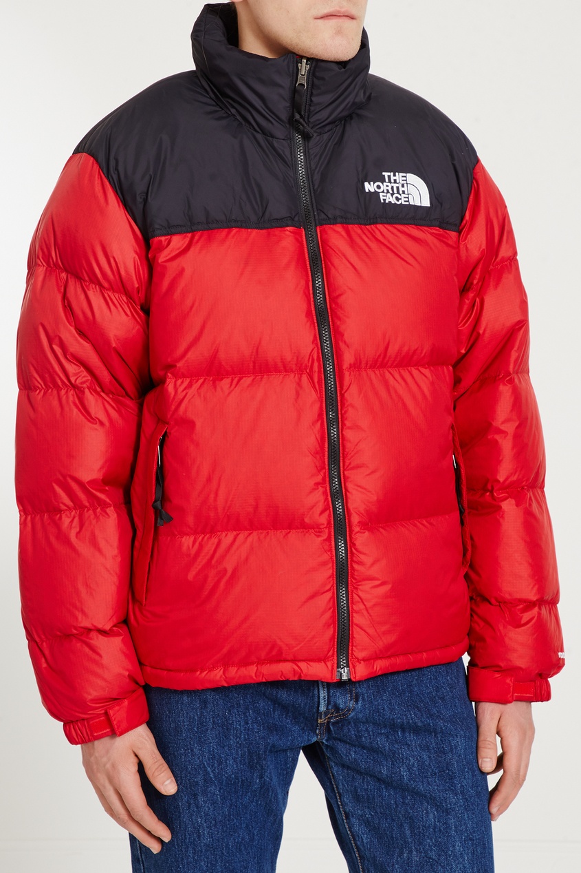 фото Черно-красный пуховик 1996 nuptse tnf the north face