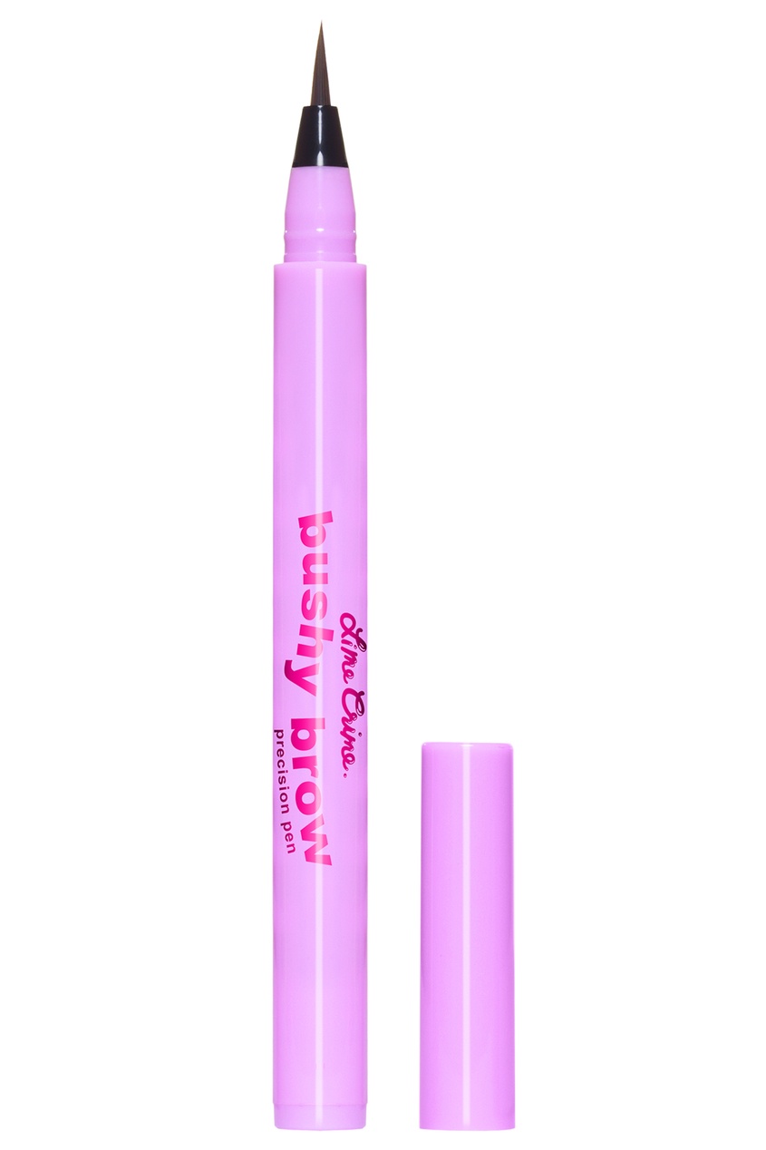 фото Маркер для бровей bushy brow precision pen, smokey, 0,7 ml lime crime