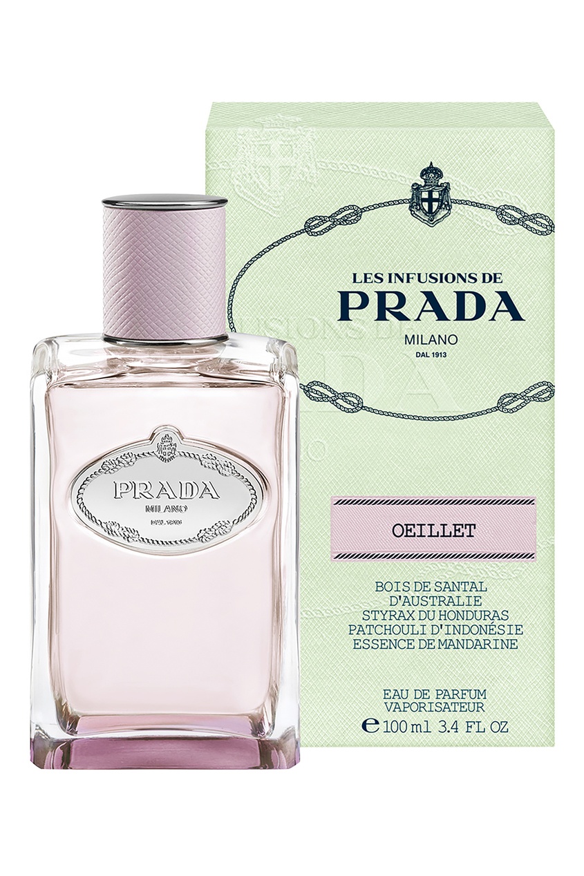 

Парфюмерная вода Les Infusions De Prada Oeillet, 100 ml, Без цвета