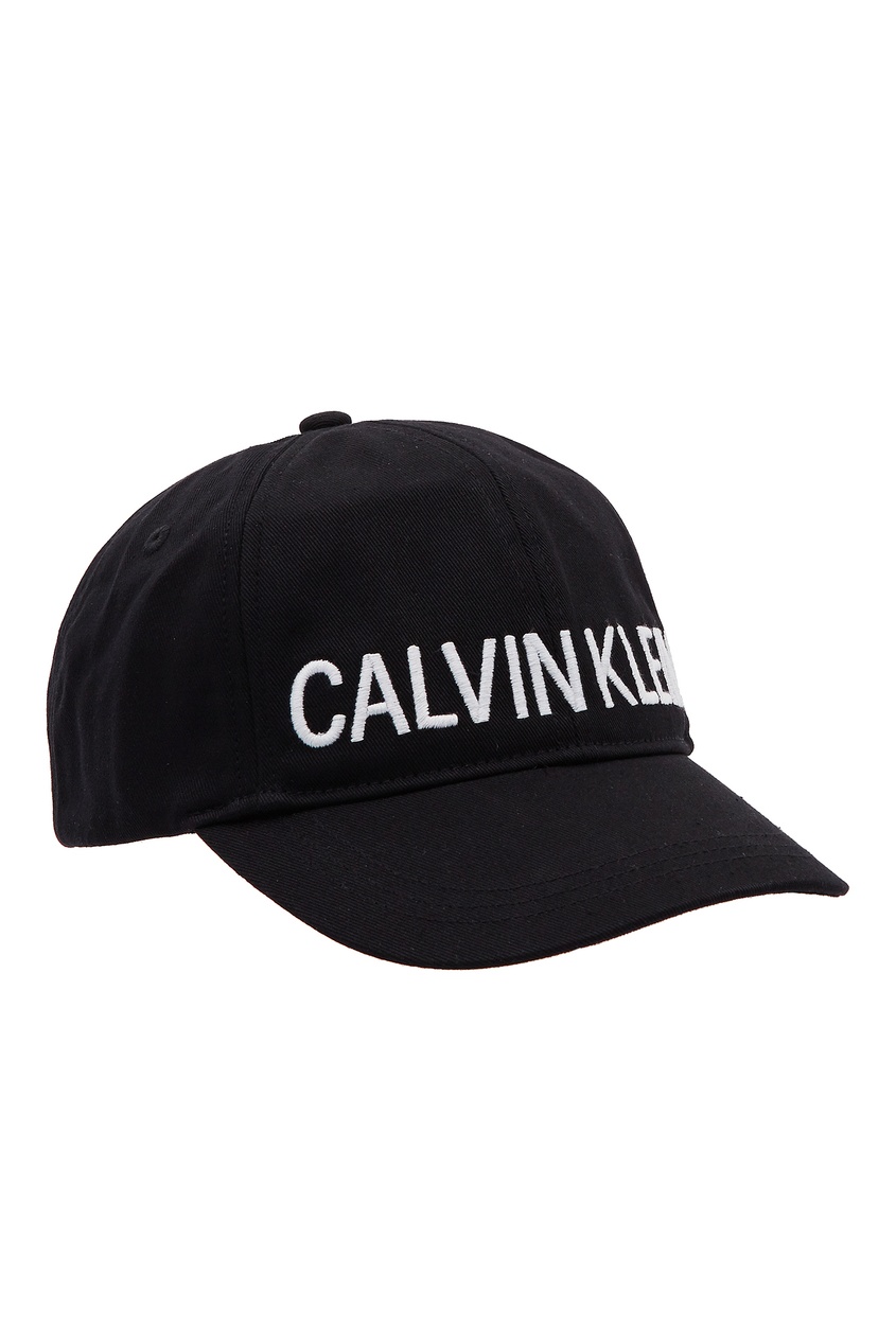 фото Черная кепка с логотипом Calvin klein kids