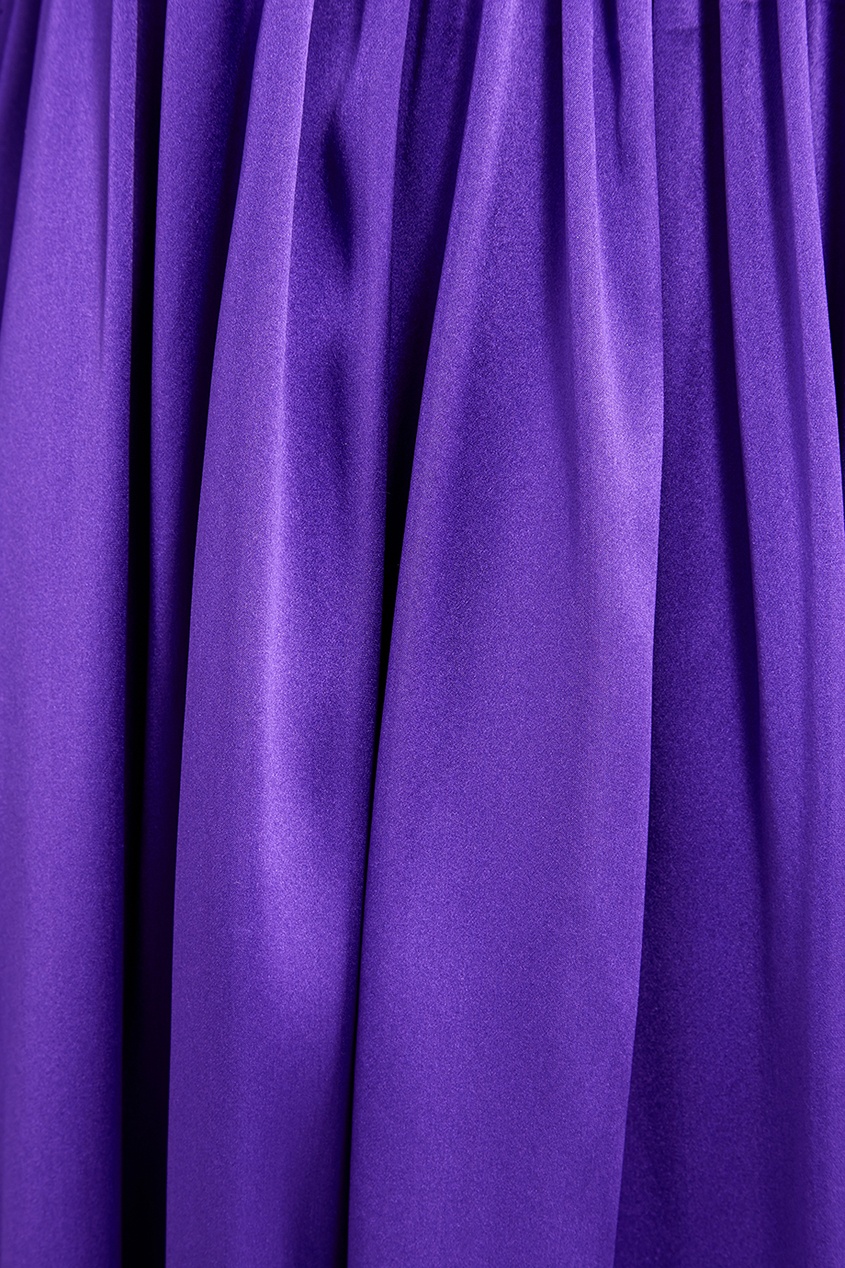 фото Асимметричное фиолетовое платье alena akhmadullina