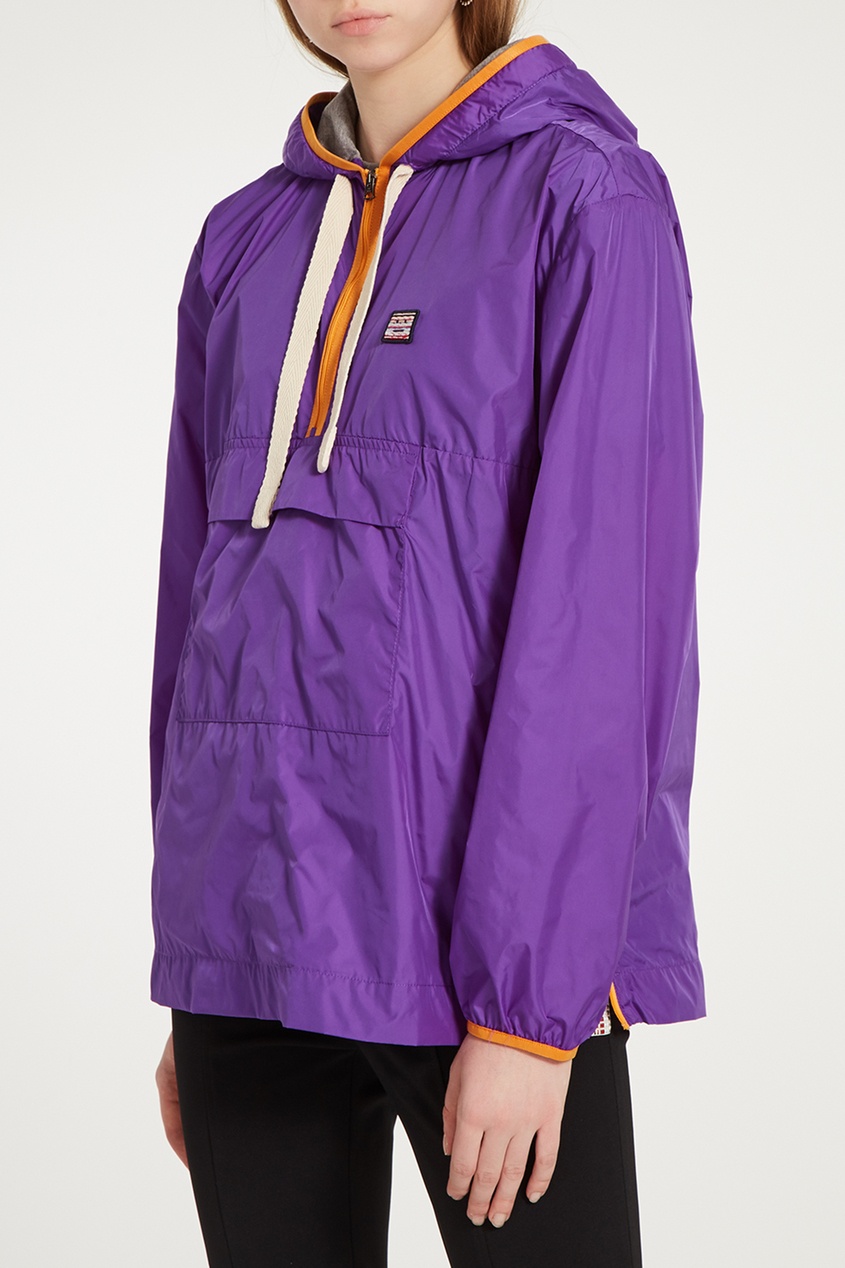 фото Фиолетовая куртка-анорак Acne studios