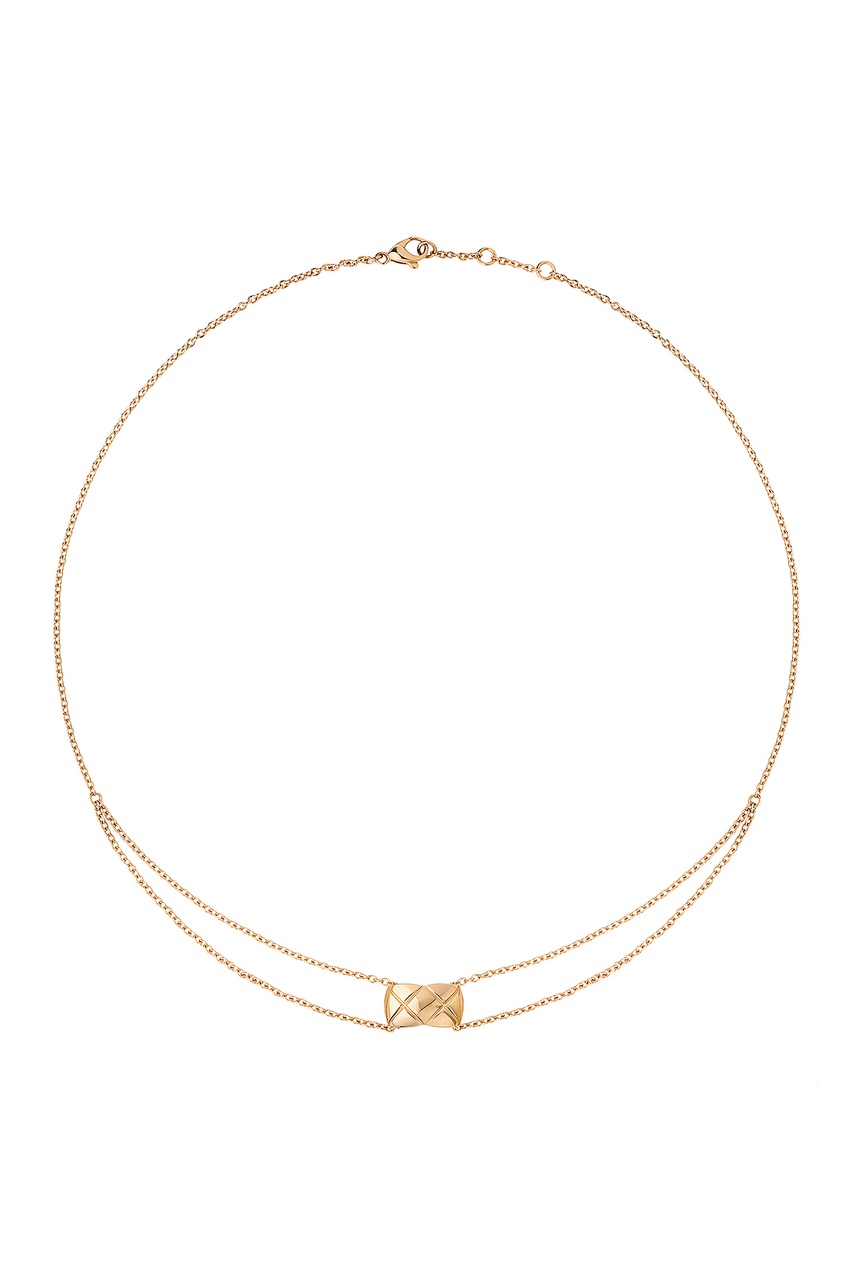 

Колье COCO CRUSH из золота BEIGE, Бежевый