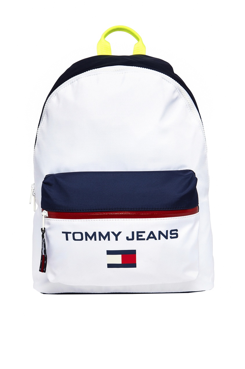 фото Сине-красно-белый рюкзак с логотипом Tommy jeans