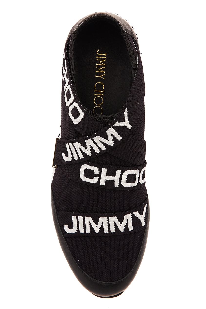 фото Черные кроссовки toronto jimmy choo