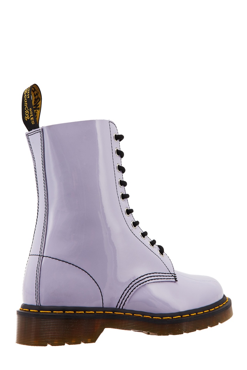 фото Лавандовые ботинки на шнуровке marc jacobs x dr.martens marc jacobs (the)