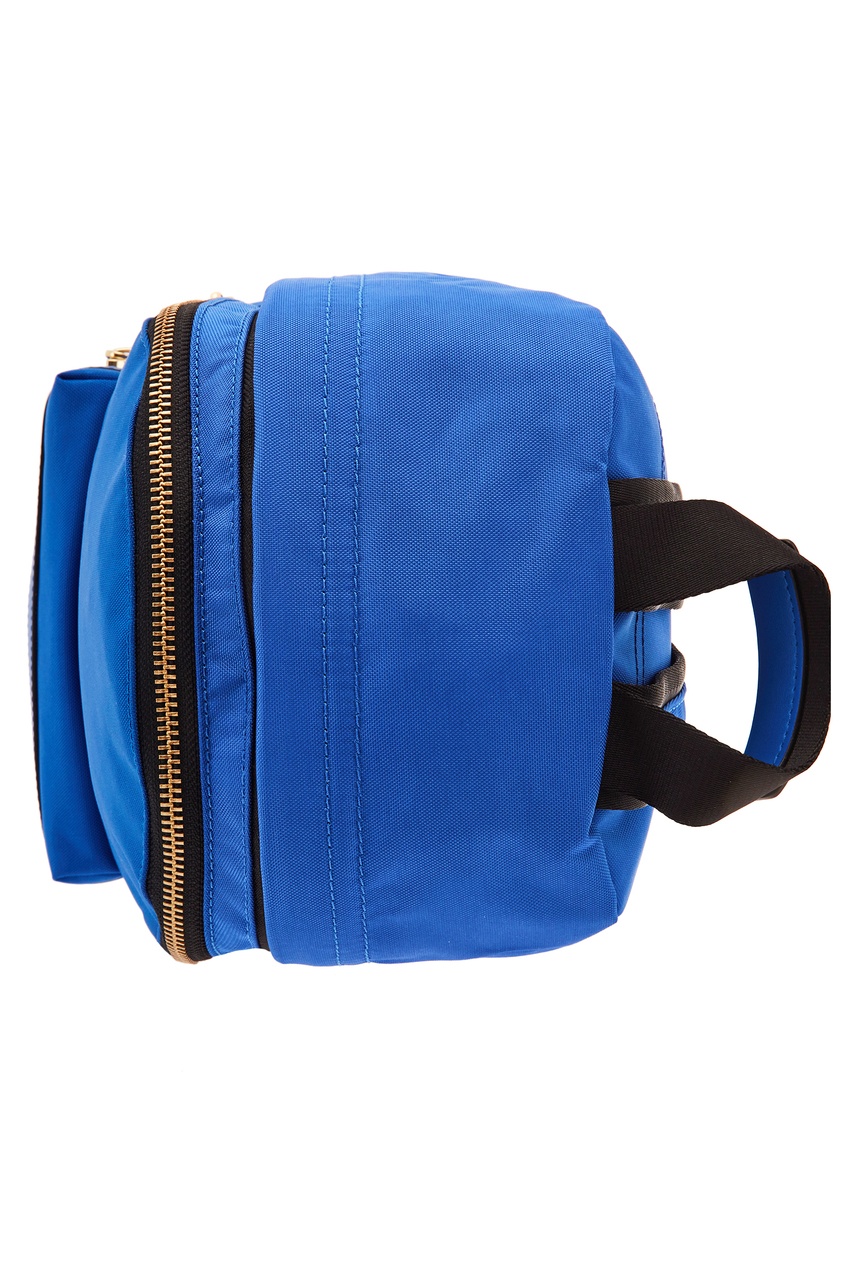 фото Синий текстильный рюкзак marc jacobs (the)