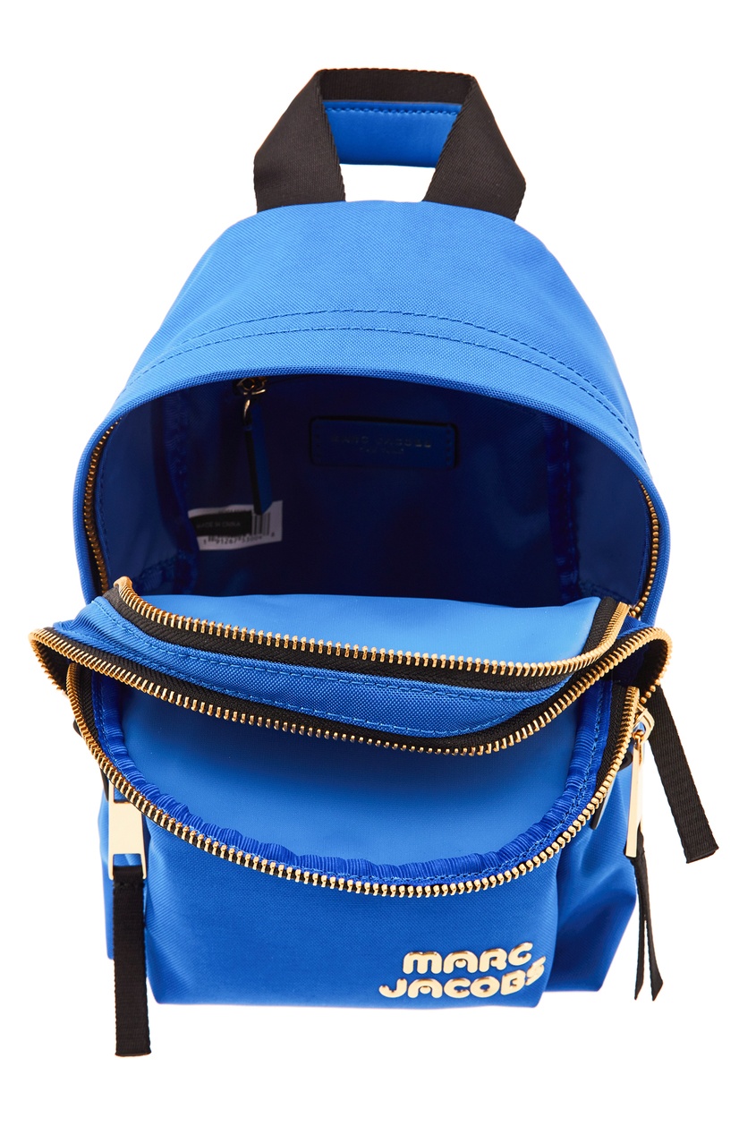 фото Синий рюкзак с логотипом marc jacobs (the)
