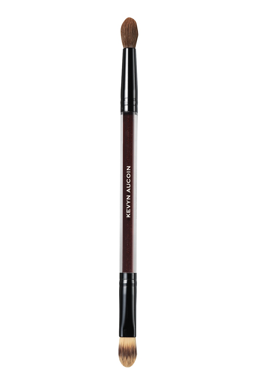 

The Duet Concealer Brush - Двухсторонняя кисть для консилера, Без цвета