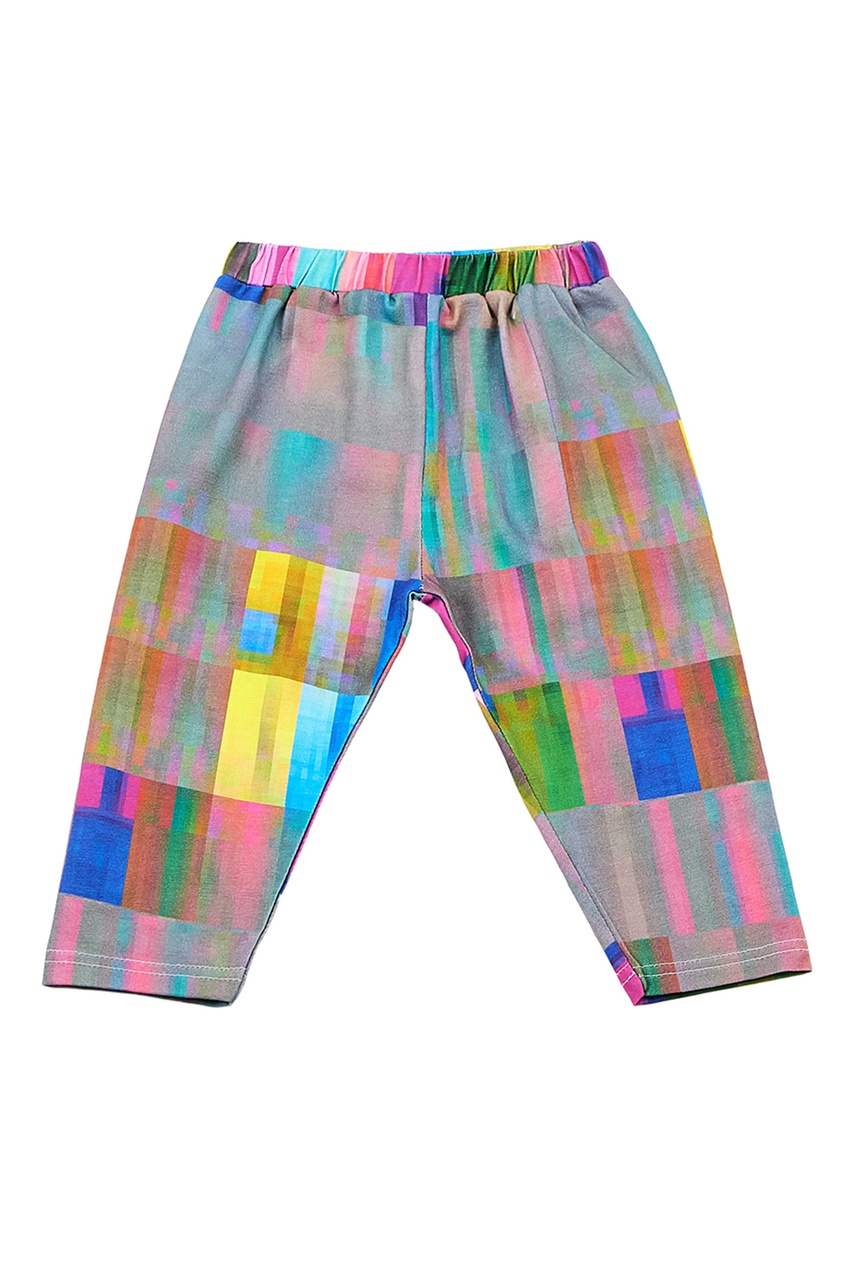 фото Разноцветные брюки с эластичным поясом #mumofsix