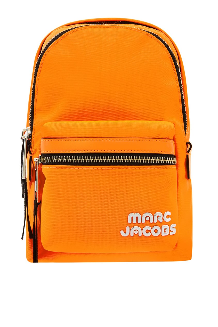 фото Оранжевый текстильный рюкзак marc jacobs (the)