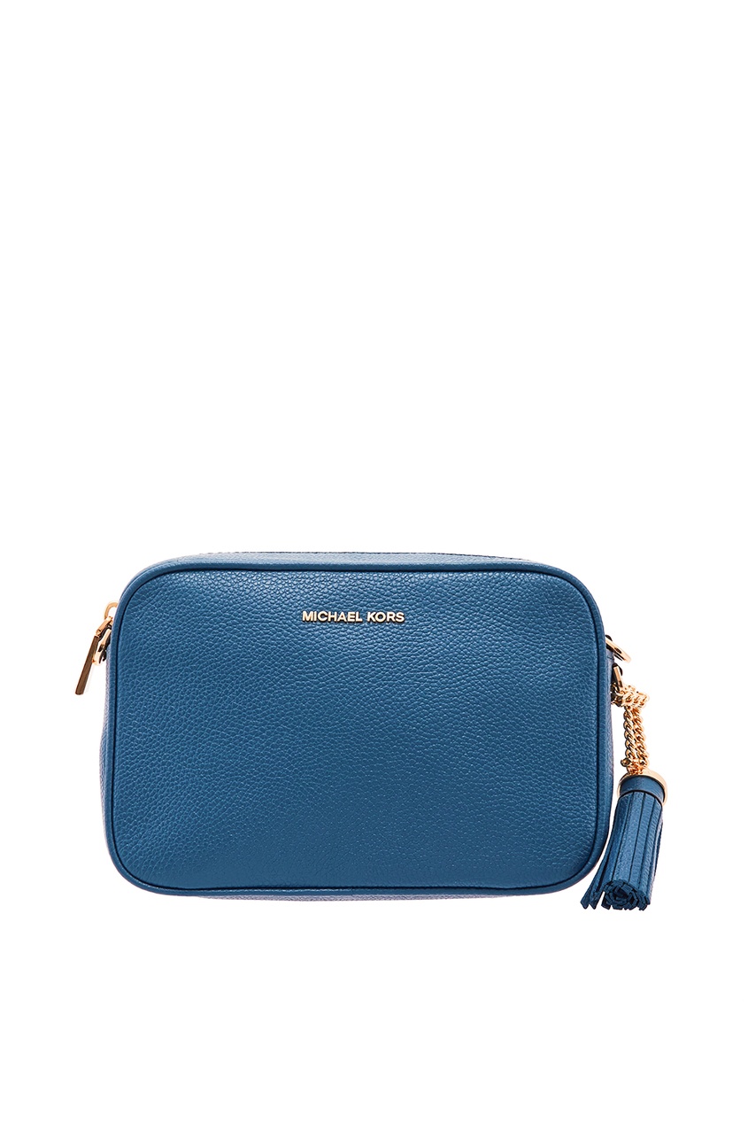 фото Голубая сумка crossbodies michael michael kors