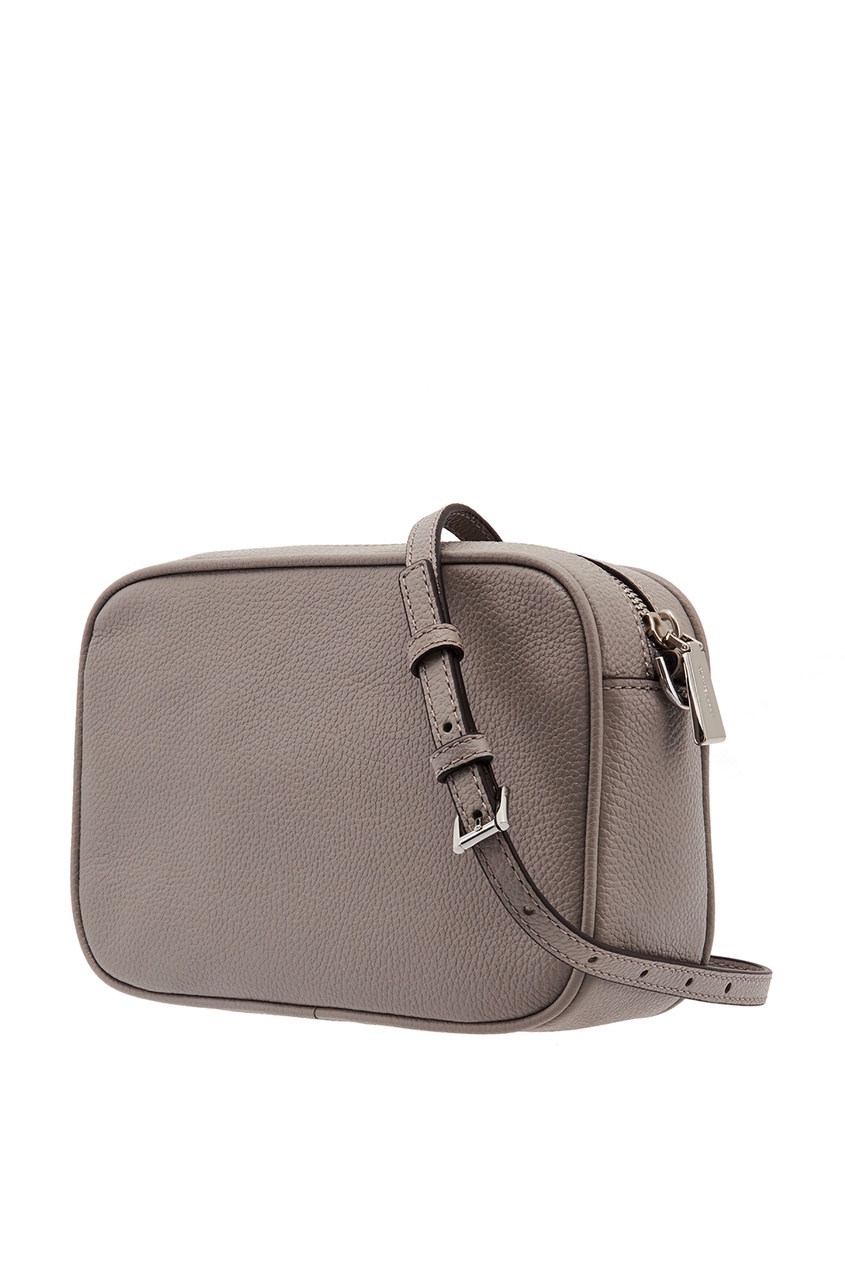 фото Серая сумка Crossbodies из кожи Michael michael kors