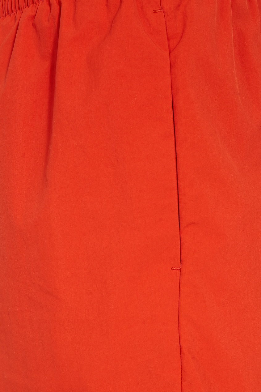 фото Оранжевые шорты с эластичным поясом Sandro