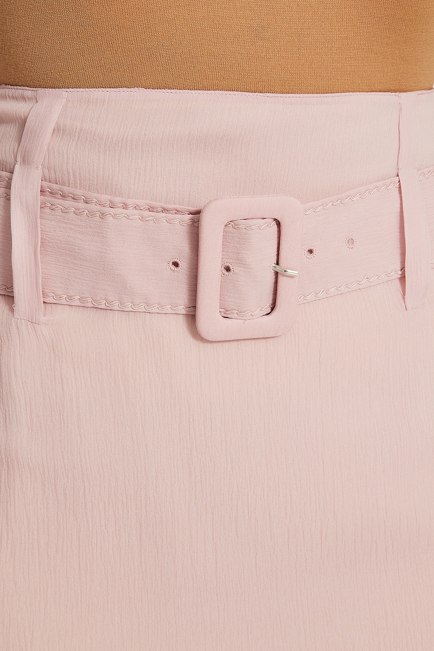 фото Розовая юбка из шелка prada