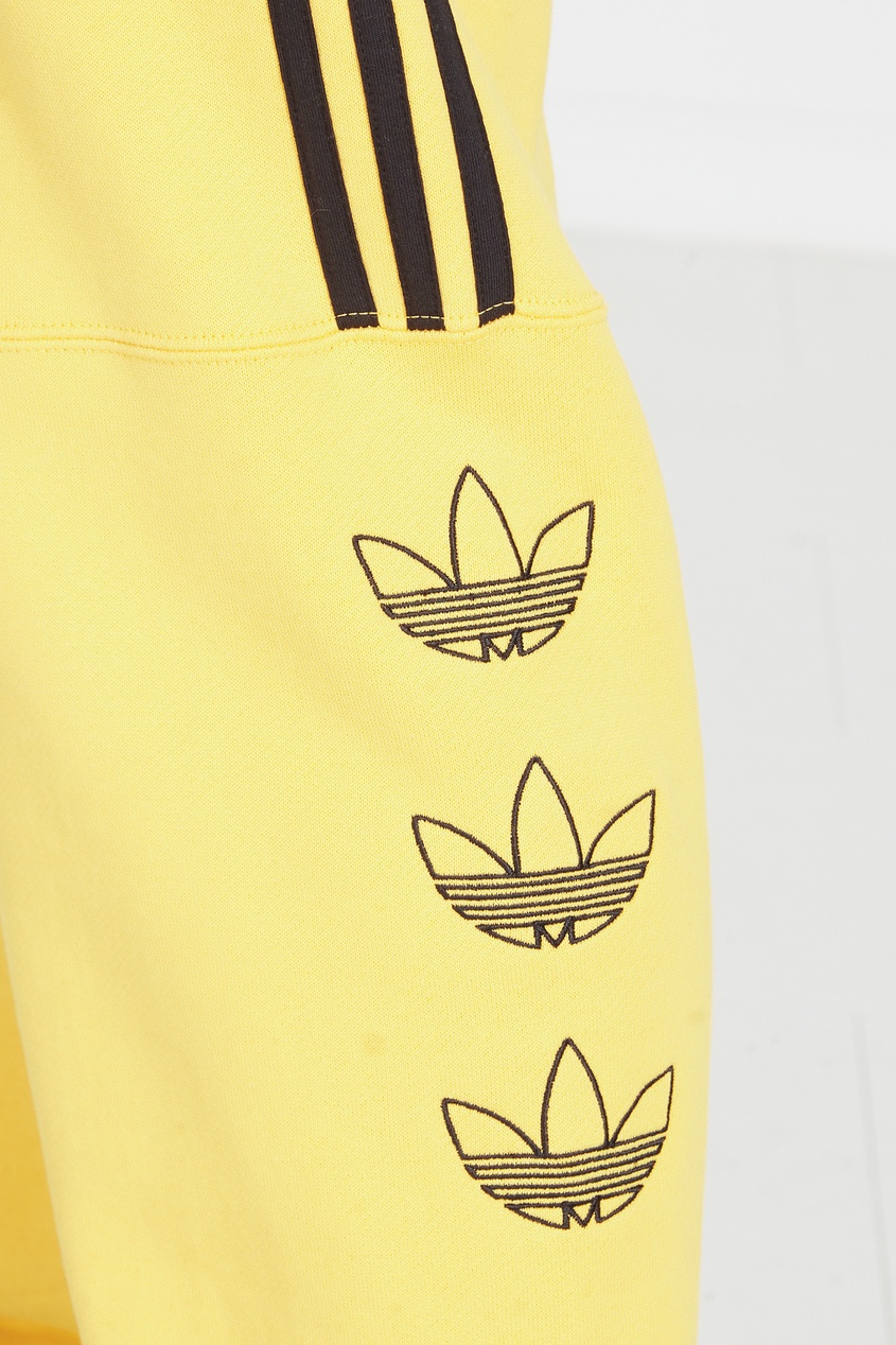 фото Желтые брюки Tourney Trefoil Adidas