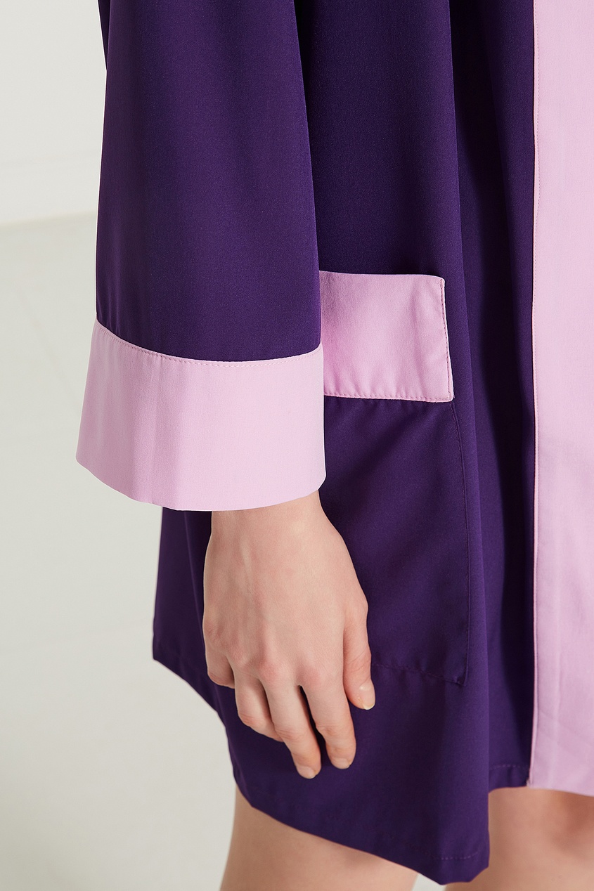 фото Розово-фиолетовое пляжное кимоно Bodypoetry