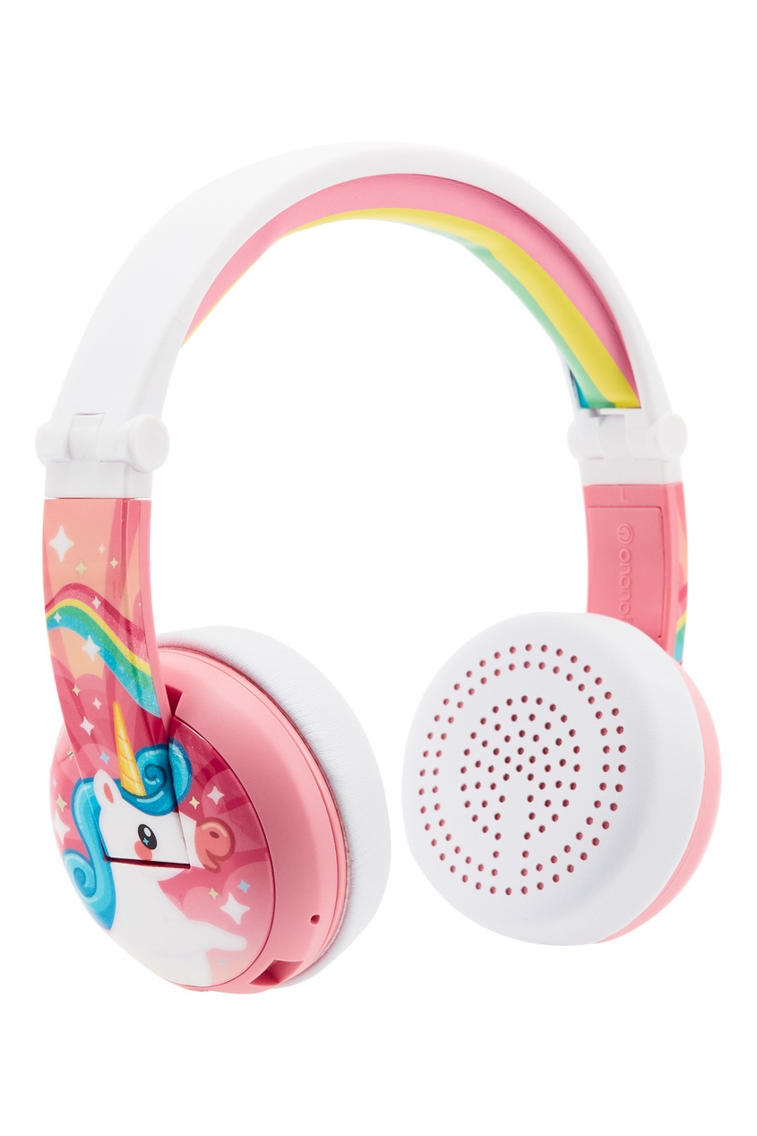 фото Разноцветные наушники Wave Unicorn Buddyphones