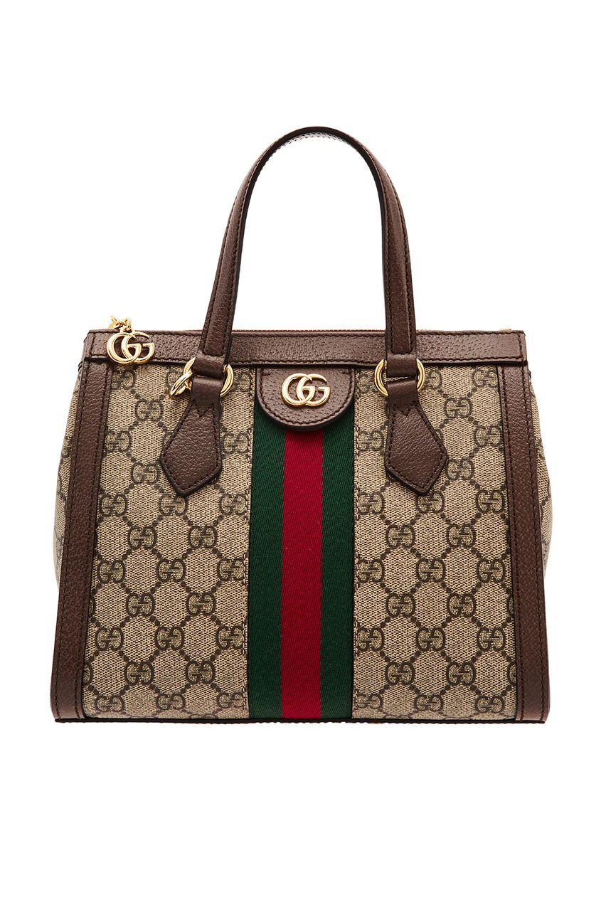 фото Компактная сумка-тоут Ophidia с монограммами GG Gucci