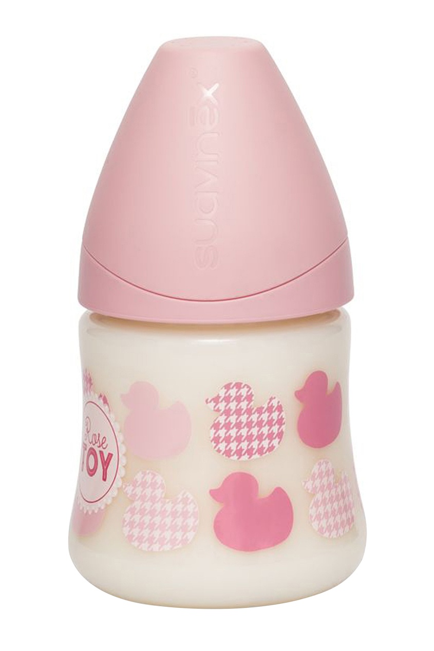 фото Розовая бутылка с принтом suavinex