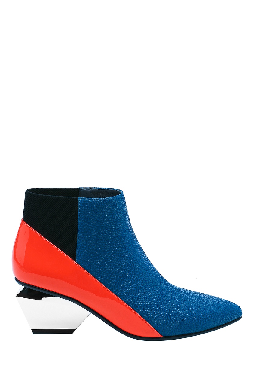 

Синие ботильоны Jacky Metal Mid, Multicolor