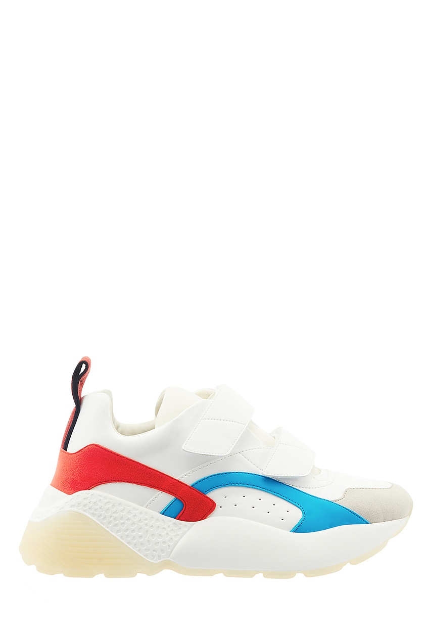 

Белые кроссовки с контрастной отделкой Eclypse, Multicolor