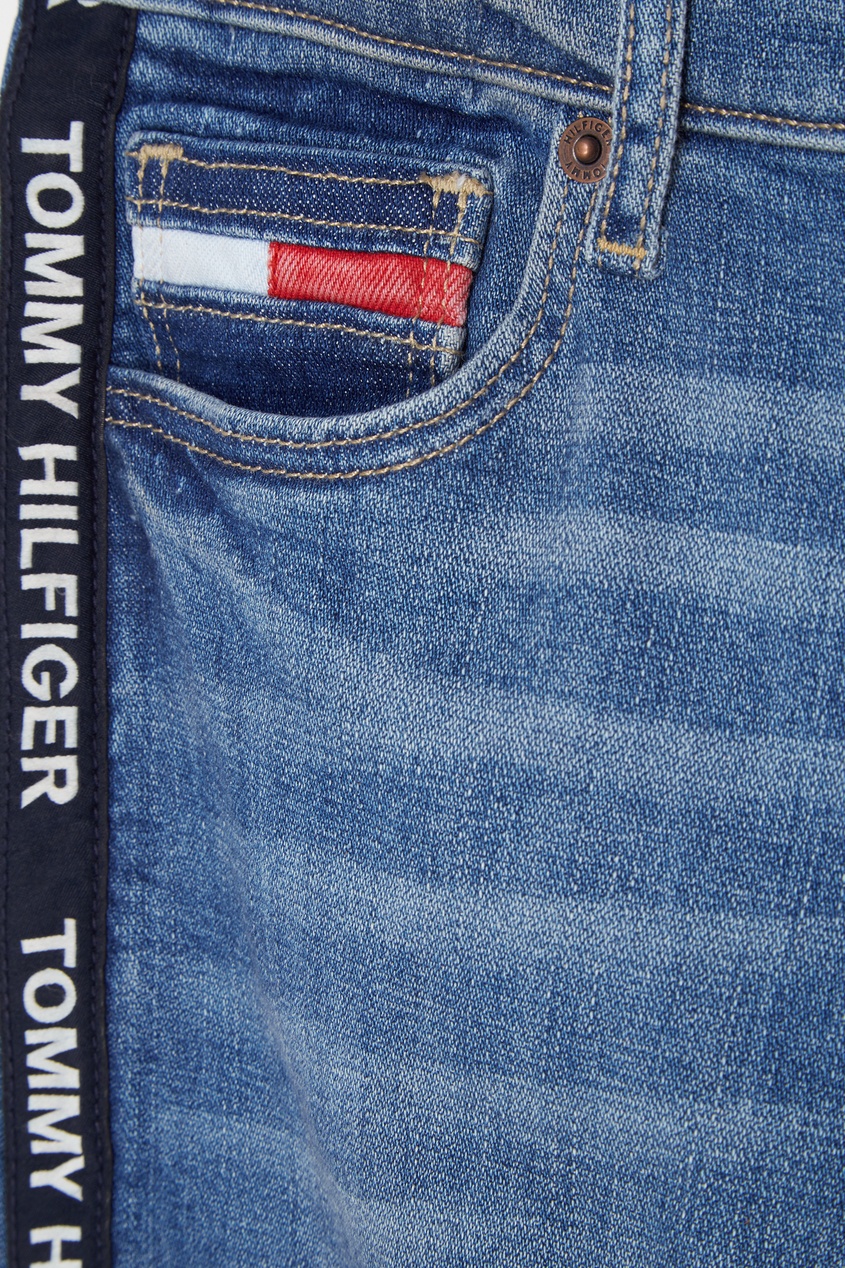 фото Синие джинсы с лампасами Tommy hilfiger kids