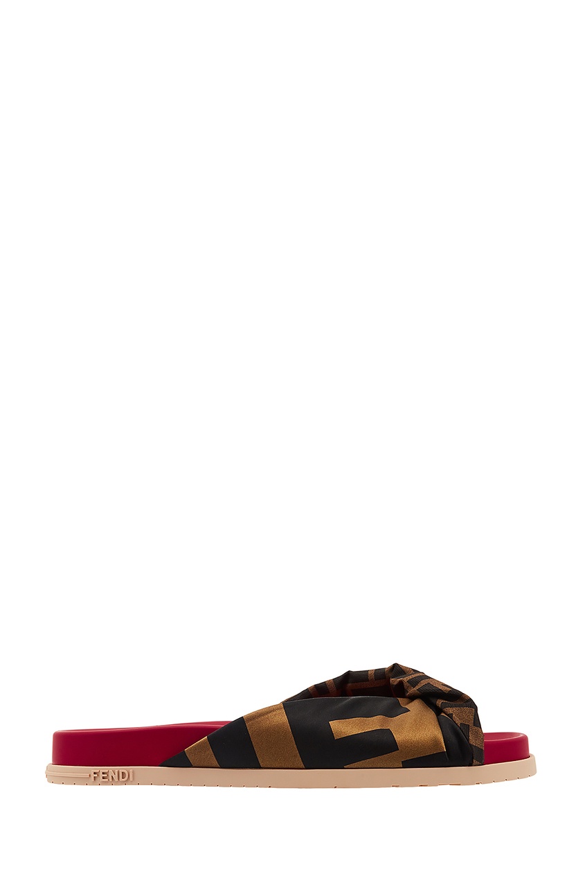 фото Пантолеты с шелковым верхом Fendi