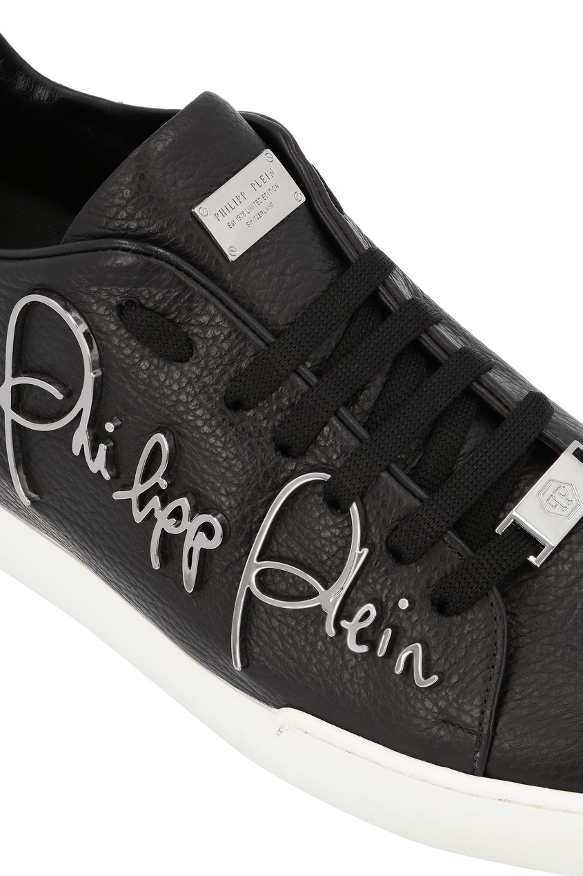 

Черные кроссовки с логотипом, Черный