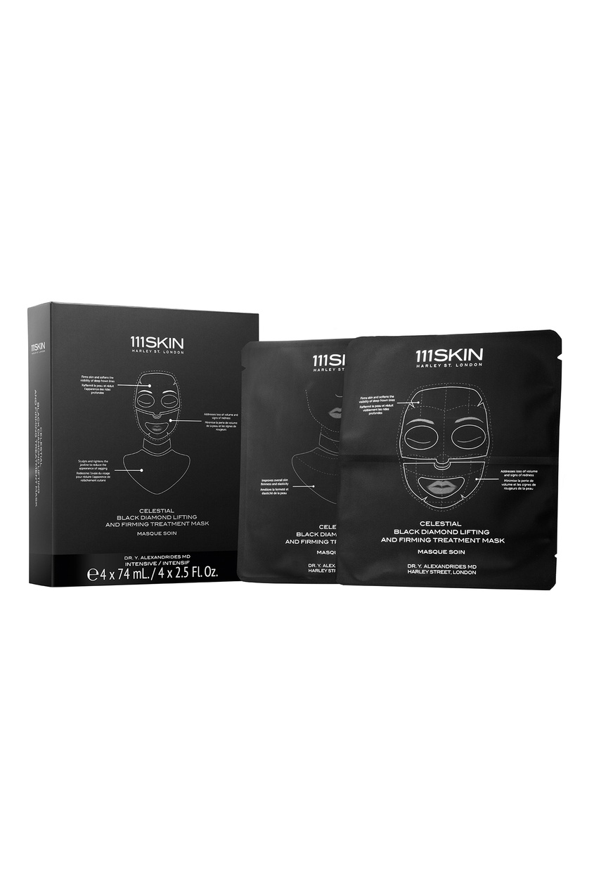 фото Celestial Lifting and Firming Mask / Маска для лифтинга кожи лица, шеи и области декольте, 4шт 111 skin