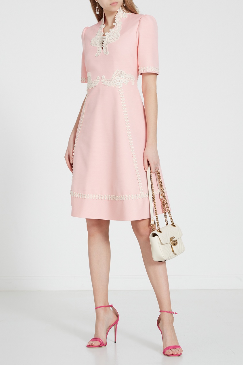 Платье Gucci розовое