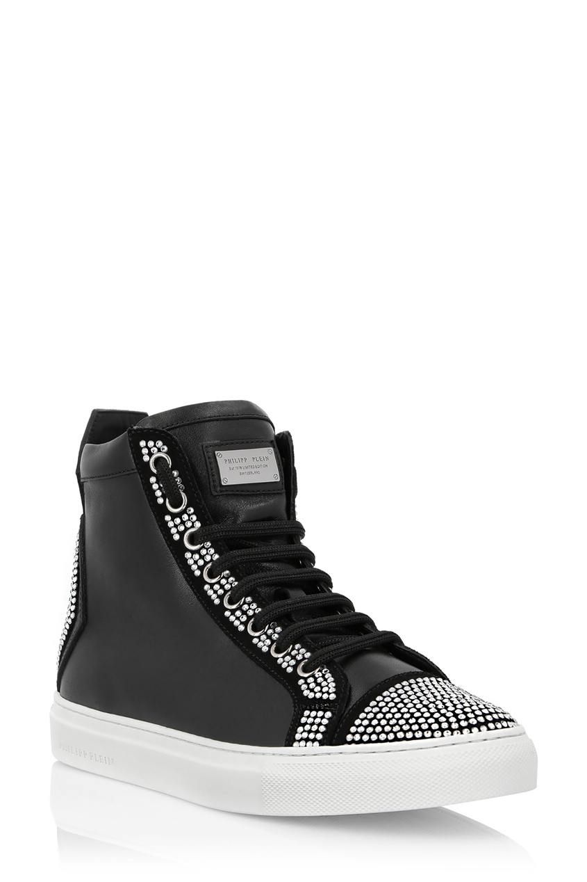 Philipp plein Hi-Top Sneakers Crystal