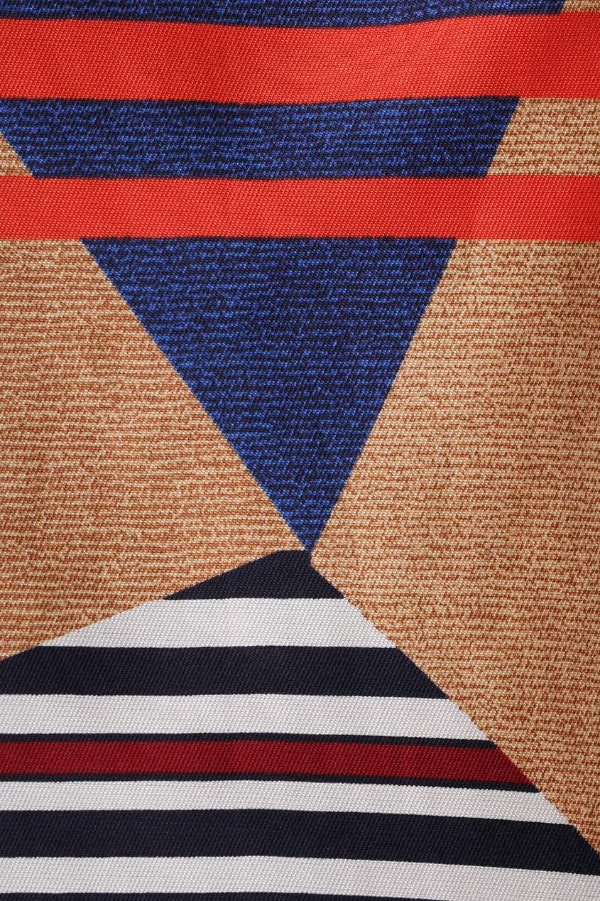

Платье из хлопка и шелка Jakarta, Multicolor, Платье из хлопка и шелка Jakarta