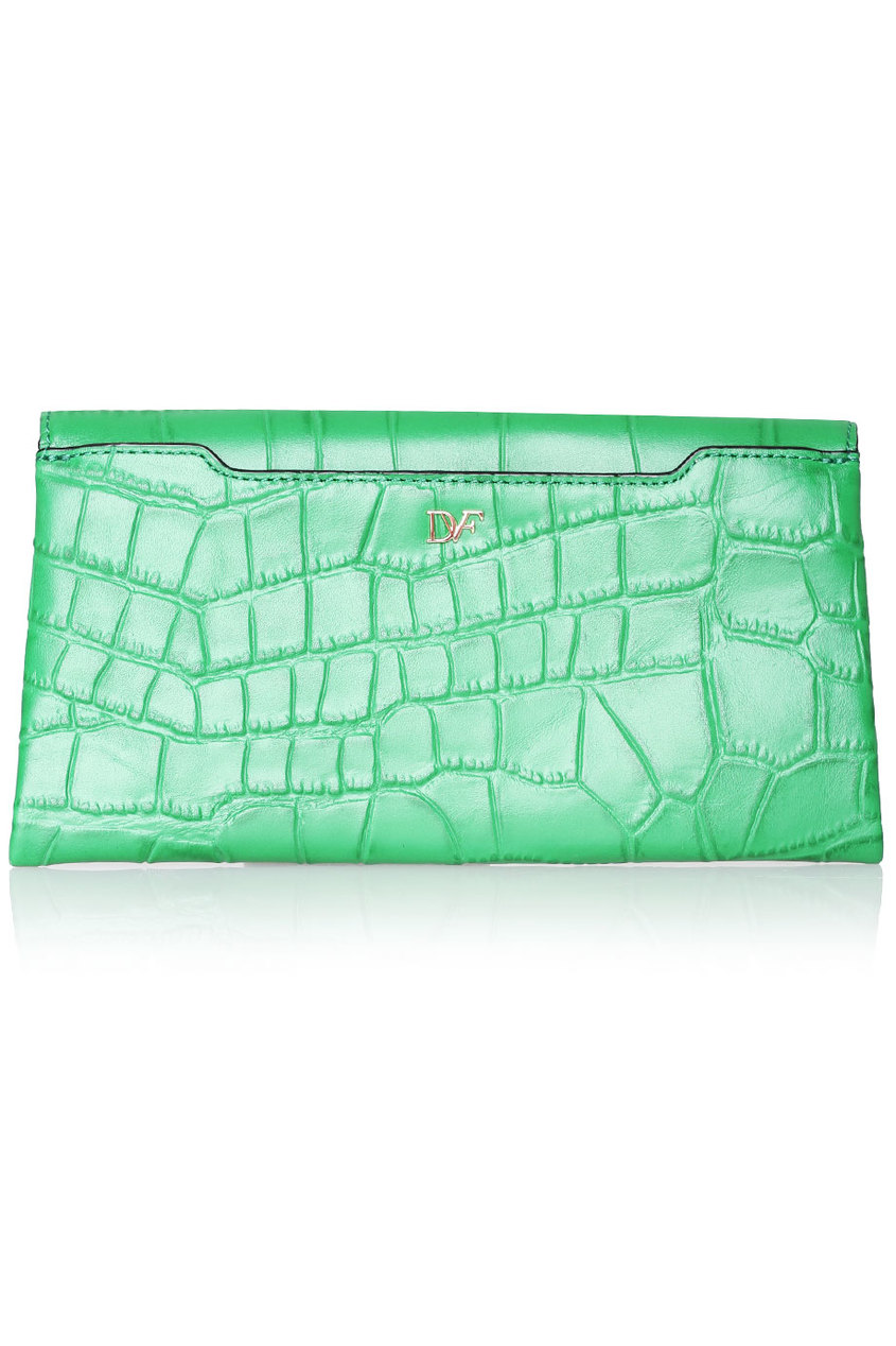 фото Кожаный клатч envelope clutch Diane von furstenberg