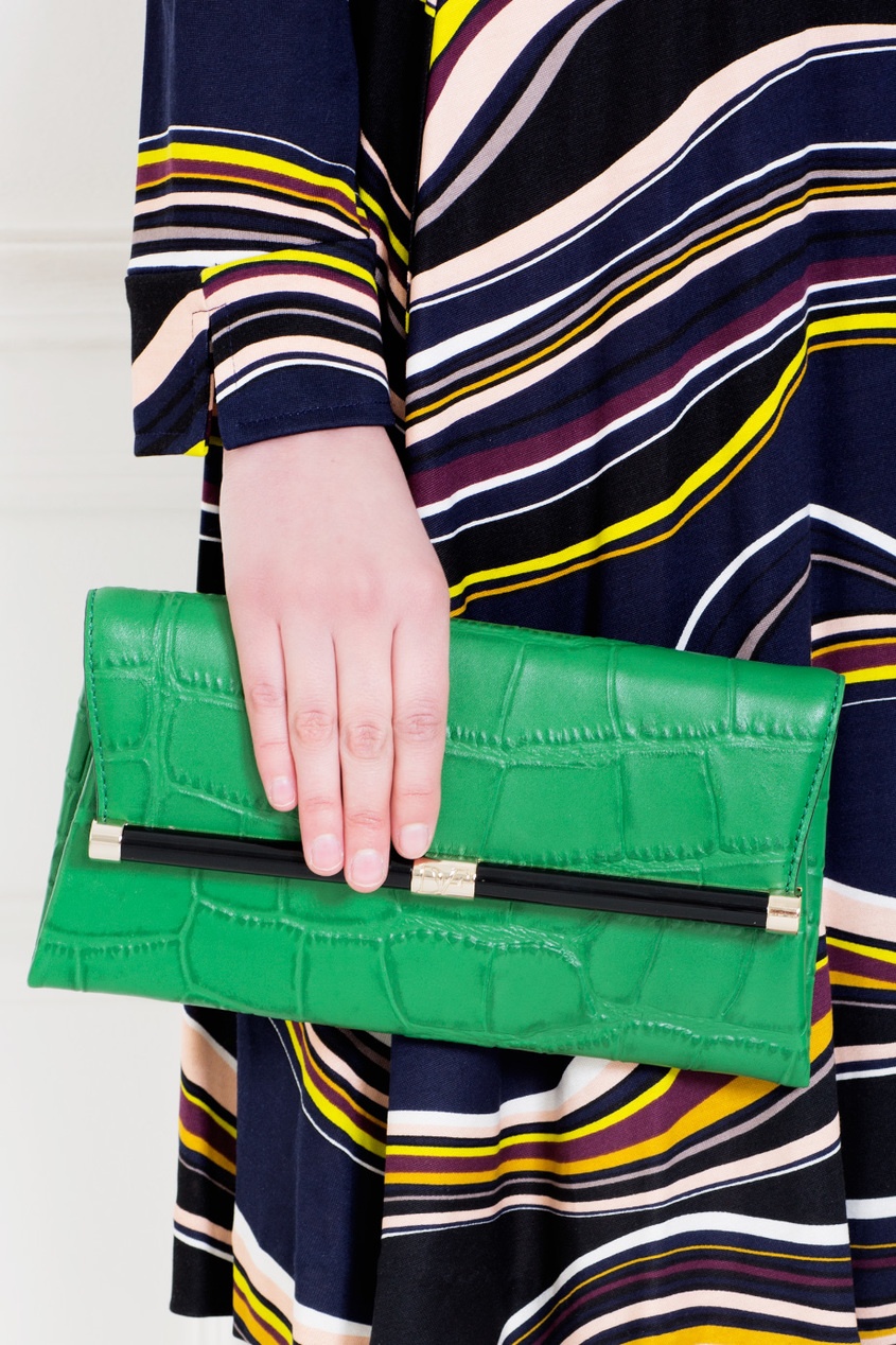 фото Кожаный клатч envelope clutch Diane von furstenberg