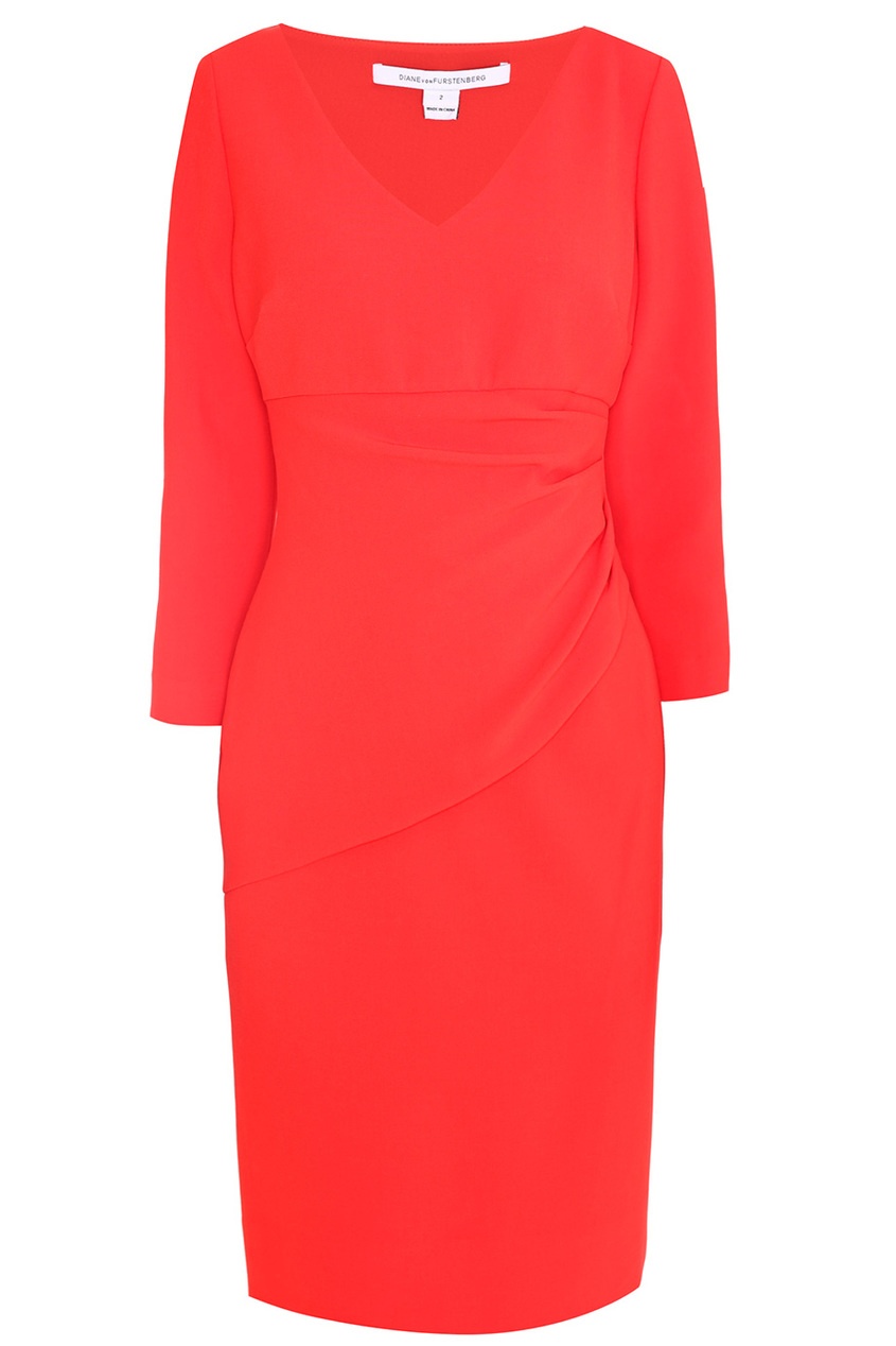 

Платье-футляр Bevin Three-Quarters, Красный, Платье-футляр Bevin Three-Quarters