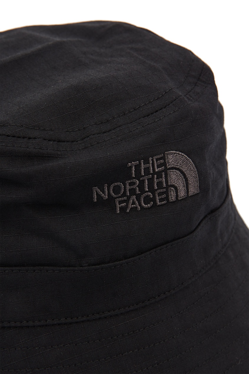 фото Черная панама с логотипом The north face
