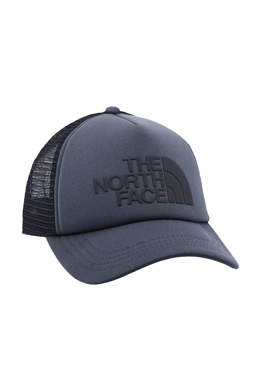 фото Серо-черная бейсболка с логотипом The north face