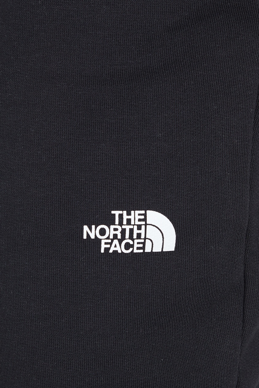 фото Черные хлопковые брюки с логотипом the north face