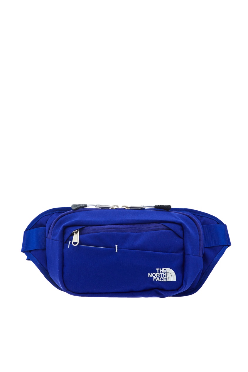 фото Синяя поясная сумка с логотипом the north face