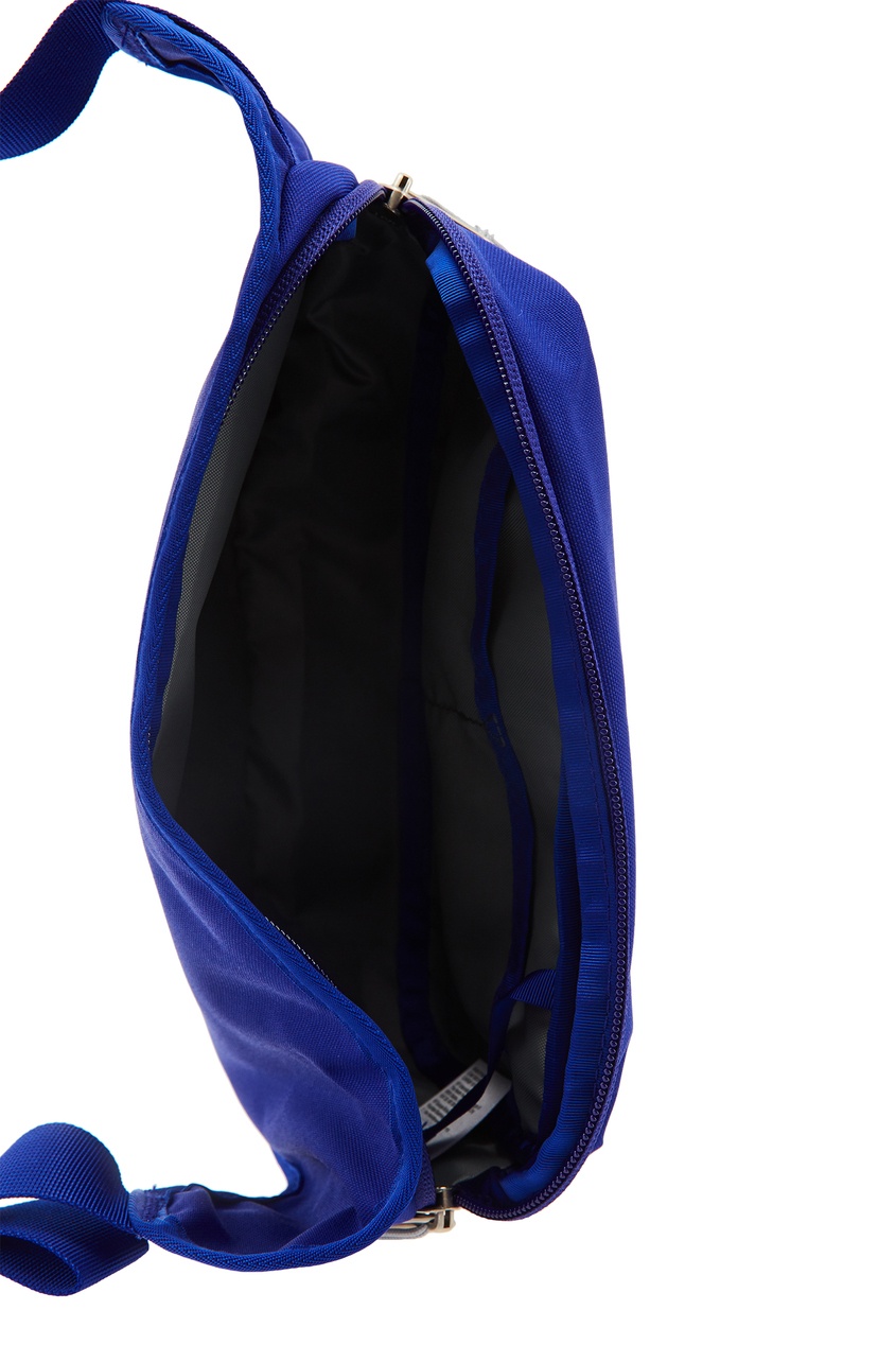 фото Синяя поясная сумка с логотипом the north face