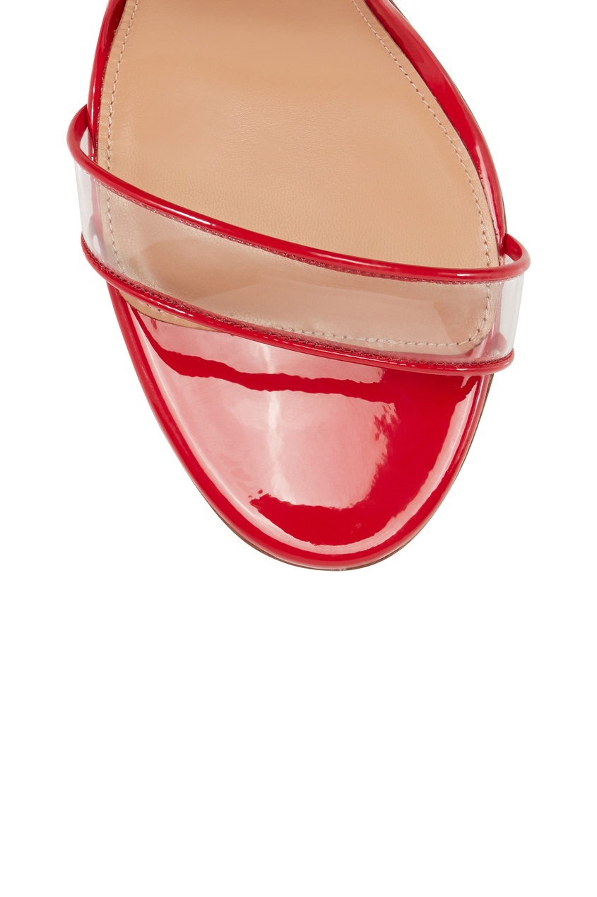 фото Босоножки на шпильке minimalist sandal 105 aquazzura