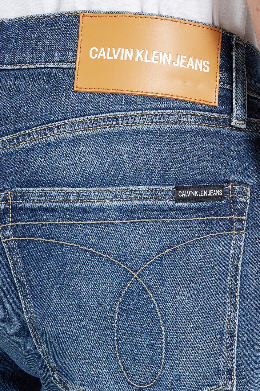 фото Синие джинсы из хлопка Calvin klein